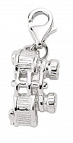 925 Sterling Silver Binocular Charm