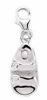 925 Sterling Silver Sandal Charm