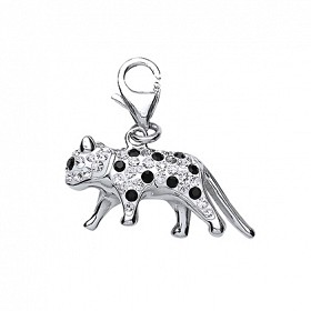 CRYSTAL TIGER CHARM