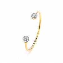 9ct Childrens' CZ Bangle