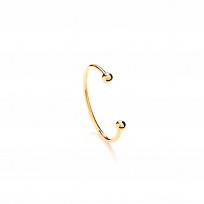9ct Yellow Gold Children's Torque Solid Bracelet
