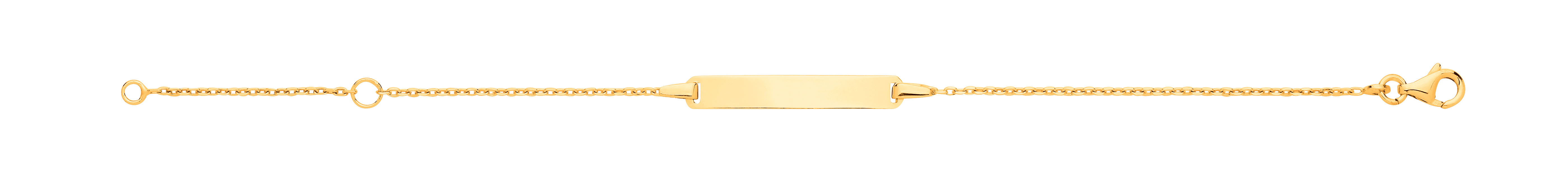 9ct Childrens Trace ID Bracelet