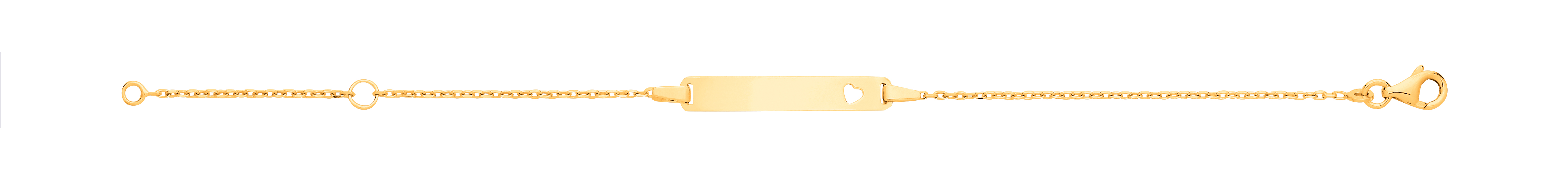 9ct Childrens Trace ID Bracelet