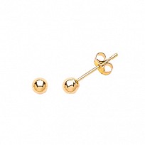 9ct Gold Ball Studs