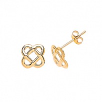 9ct Gold Celtic Stud Earrings