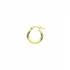 9ct Gold 10mm Hoop Earrings