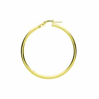 9ct Gold 30mm Hoop Earrings