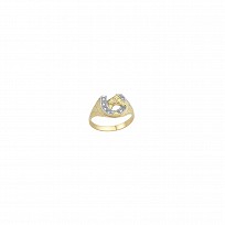 9ct Gold Gents Small Horse Shoe Ring