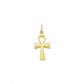9ct Yellow Gold Ankh Cross