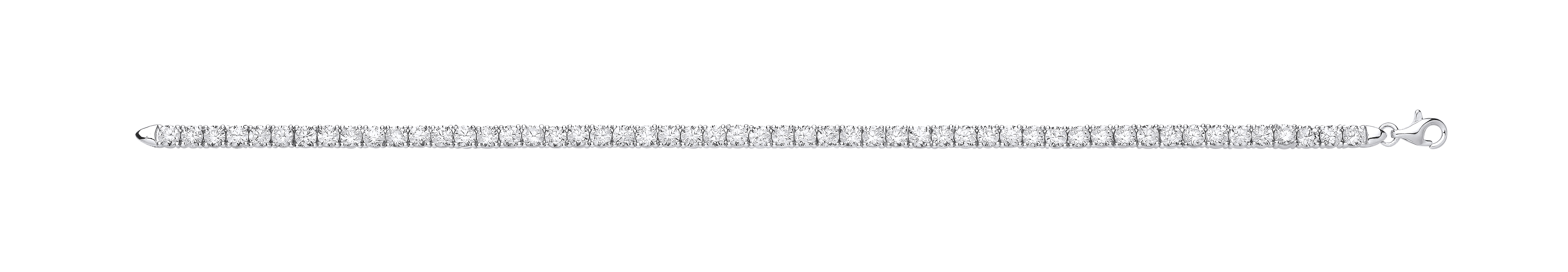 925 Sterling Silver Classic Fine Tennis Bracelet