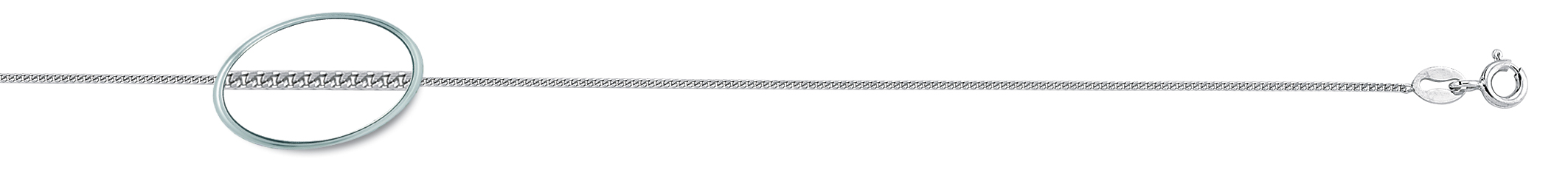 925 Sterling Silver Rhodium Plated 14