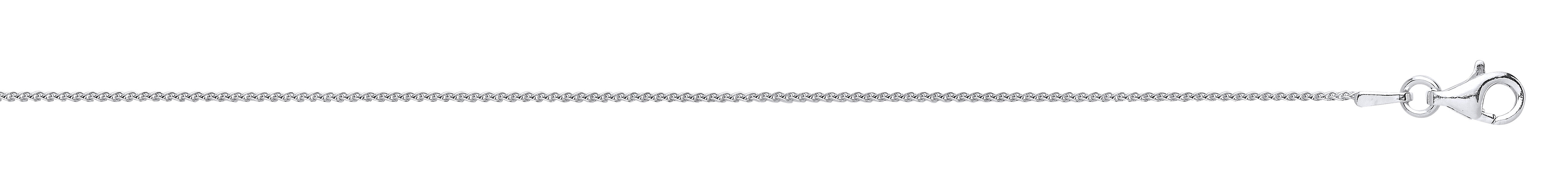 925 Sterling Silver Rhodium Plated 18