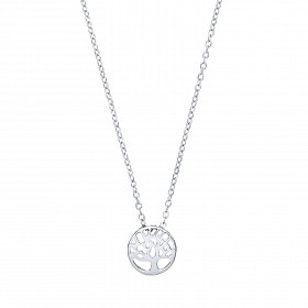 925 Sterling Silver Tree Of Life Pendant & Chain