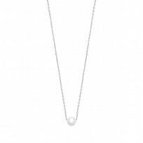 Silver Fancy Pearl Necklace