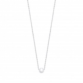 Silver Fancy Pearl Necklace