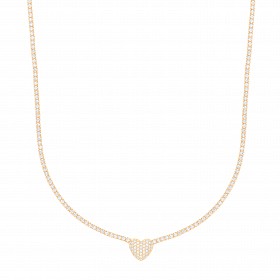 Gold Plated CZ Tennis 14