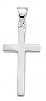 925 Sterling Silver Plain Cross Pendant