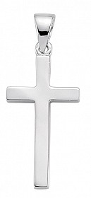 925 Sterling Silver Plain Cross Pendant