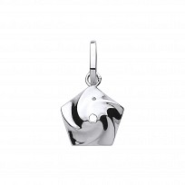 925 Sterling Silver Flower Pendant