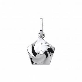 925 Sterling Silver Flower Pendant