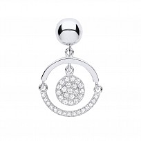 Gold Plated CZ Fancy Pendant