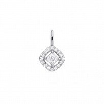 925 Sterling Silver CZ Fancy Pendant