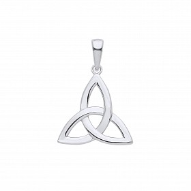 925 Sterling Silver Celtic Trinity Knot Pendant