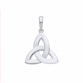 925 Sterling Silver Celtic Trinity Knot Pendant