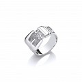 925 Sterling Silver Kids Buckle Ring