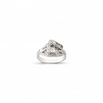 Silver Childs Saddle Ring