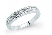 925 Sterling Silver Cubic Zirconia Dress Ring