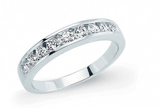 925 Sterling Silver Cubic Zirconia Dress Ring