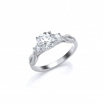 MicroPave Ladies Ring