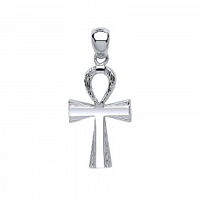925 Sterling Silver Classic Egyptian Cross