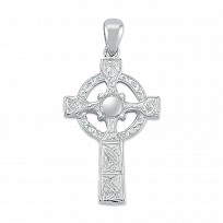 Silver Celtic Cross Pendant