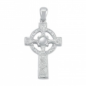 Silver Celtic Cross Pendant