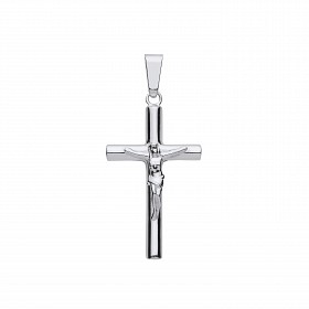925 Sterling Silver Crucifix Cross Pendant