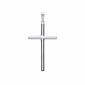 925 Sterling Silver Plain Cross Pendant