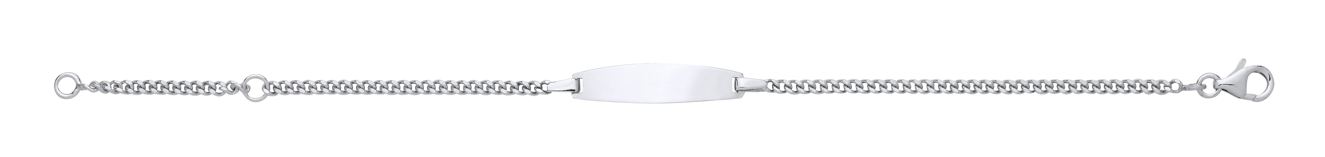 Silver Childrens ID Bracelet