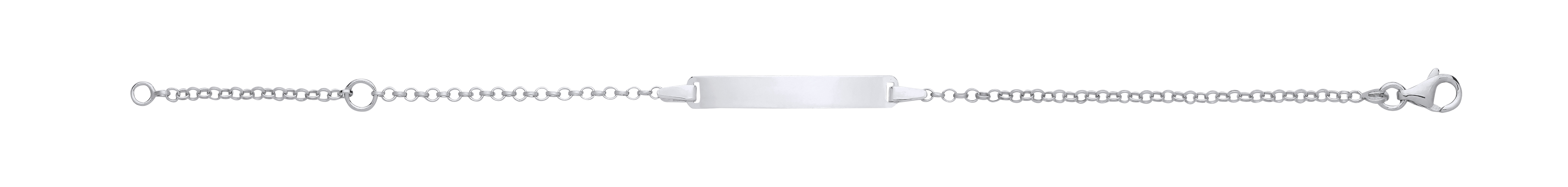 Silver Childrens ID Bracelet