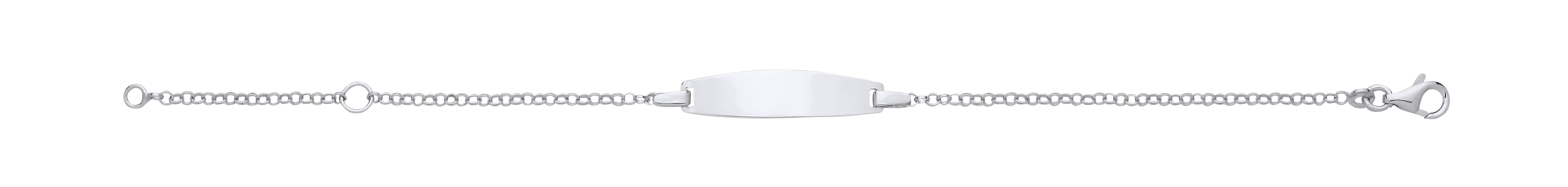Silver Childrens ID Bracelet
