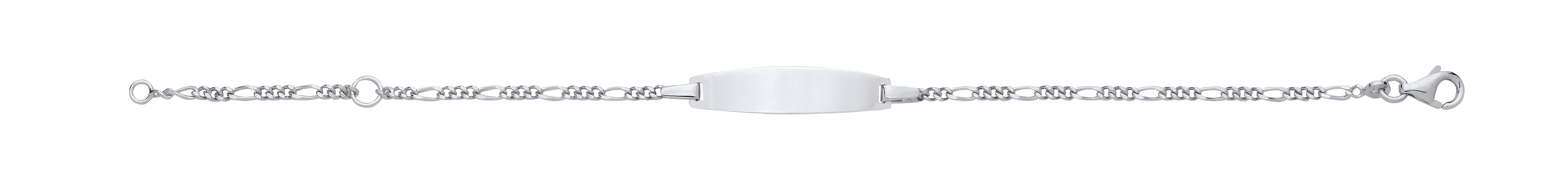 Silver Childrens ID Bracelet