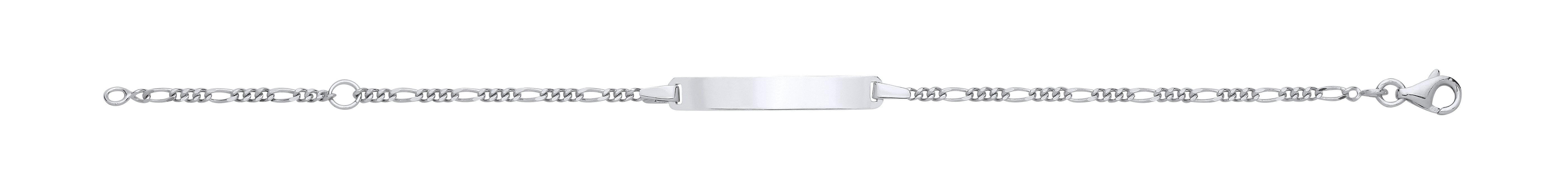 Silver Childrens ID Bracelet