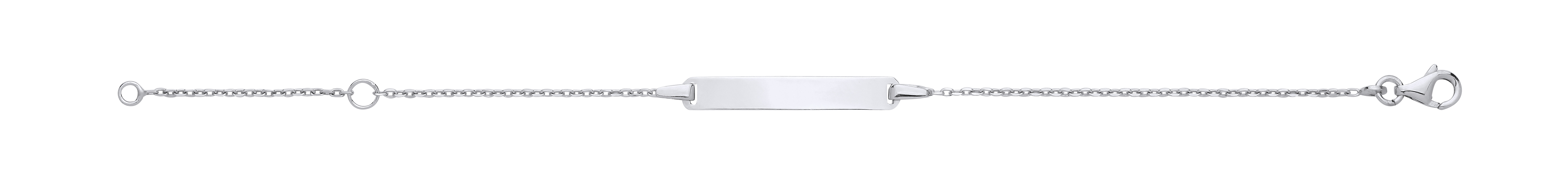 Silver Childrens ID Bracelet