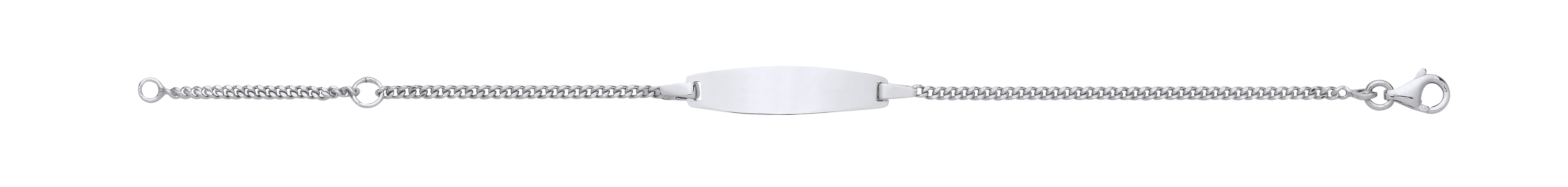 Silver Childrens ID Bracelet