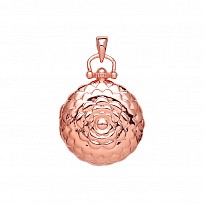 Rose Gold Plated Flower Design Locket