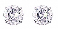 12mm Round 925 Sterling Silver Stud Earrings