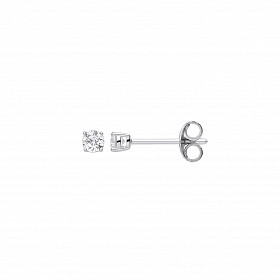 3mm Round 925 Sterling Silver Stud Earrings (Pack of 5)