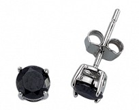 925 Sterling Silver Round 925 Sterling Silver Stud Earrings (Pack of 5)